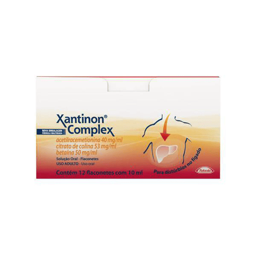 Xantinon Complex 12 Flaconetes 10Ml