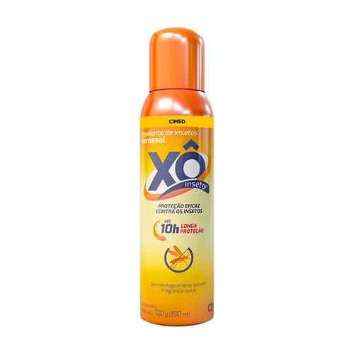 Imagem do produto Repelente Xô Inseto Aerossol Longa Proteção - Com DEET Aerossol 150Ml