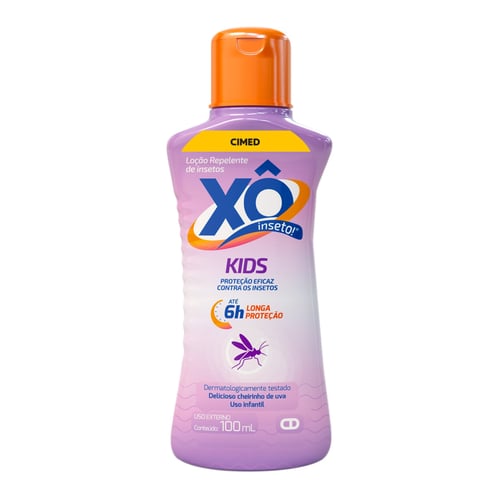 Repelente Infantil Xô Inseto Kids - Com DEET Loção 100Ml