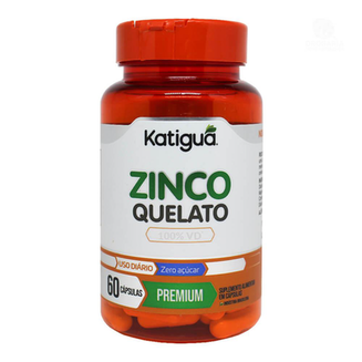 Zinco Quelato Com 60 Cápsulas